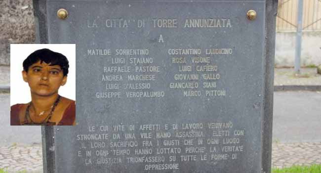 Denunciò pedofili, fu uccisa: 13 anni dopo, Torre Annunziata ricorda ... - Tvcity