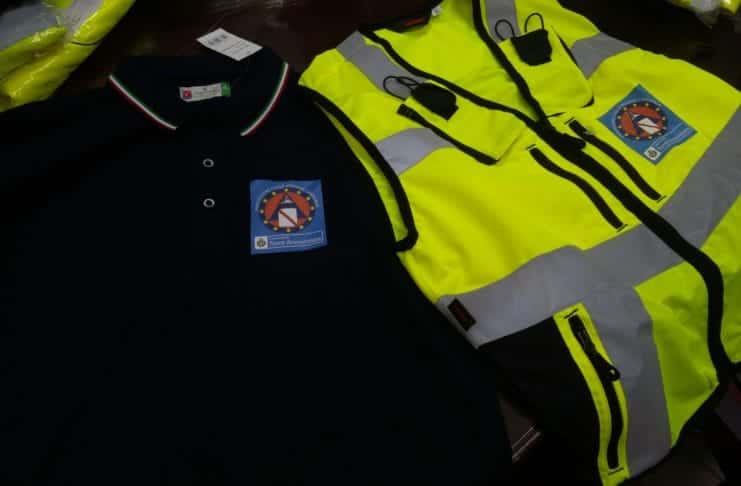 divise protezione civile torre annunziata