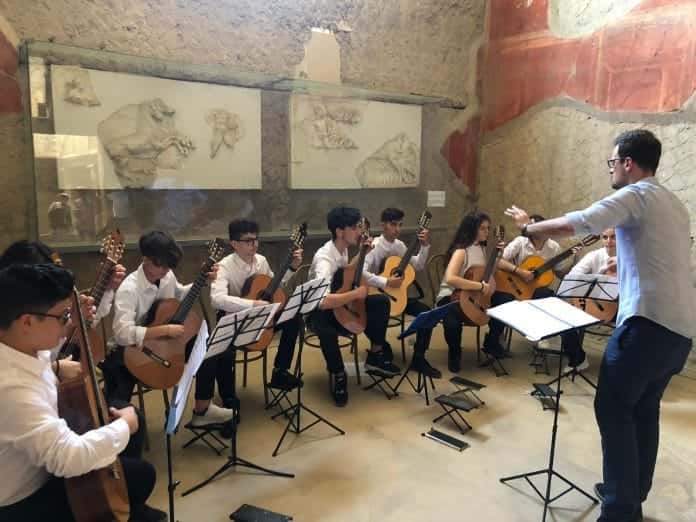 musica scavi ercolano