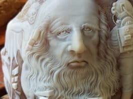 cameo art leonardo da vinci