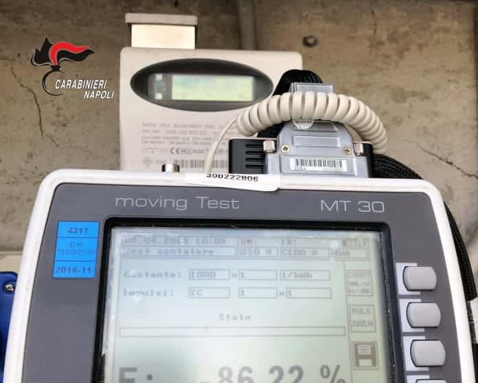 contatore furto energia