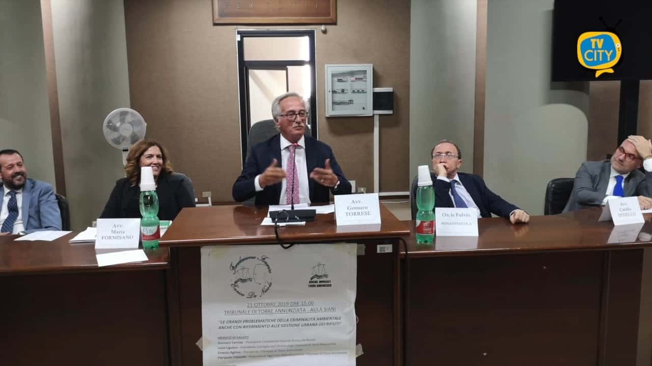 Le grandi problematiche della criminalità ambientale, convegno al Tribunale di Torre Annunziata