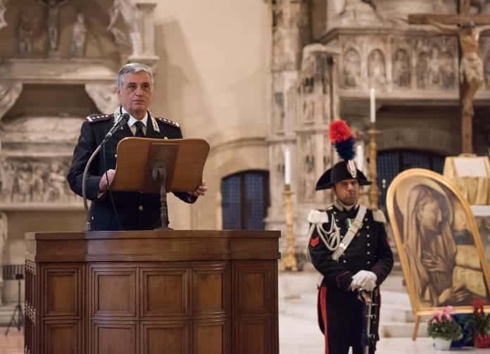 virgo fidelis carabinieri napoli