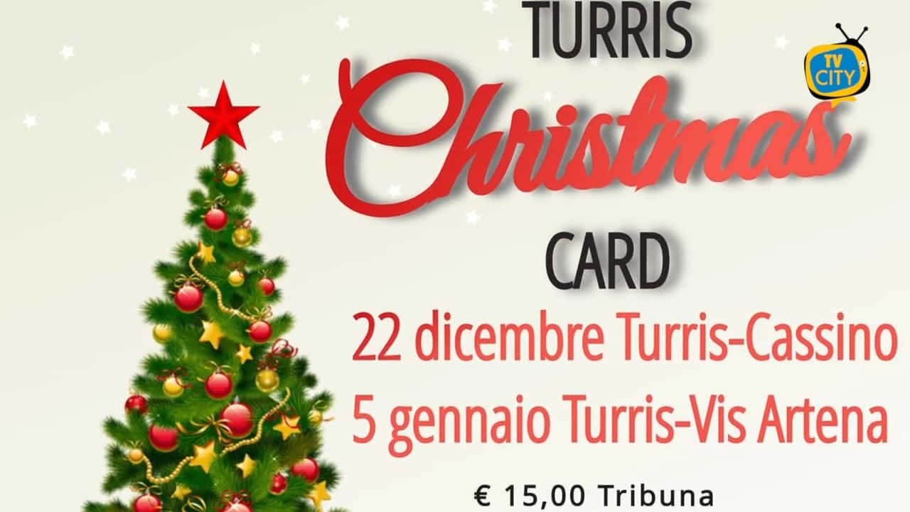 Arriva la Turris Christmas Card per le gare del 22 dicembre e del 5 gennaio