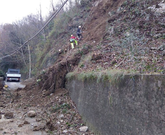 crollo via lavinola