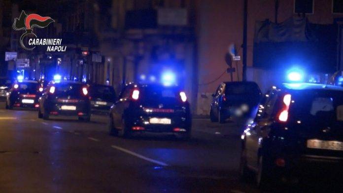 torre del greco fiamme deposito piante