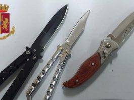 coltello polizia