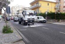 sanificazione strade torre del greco