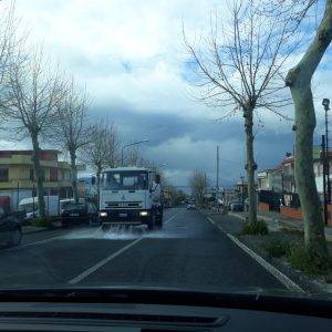 sanificazione strade torre del greco