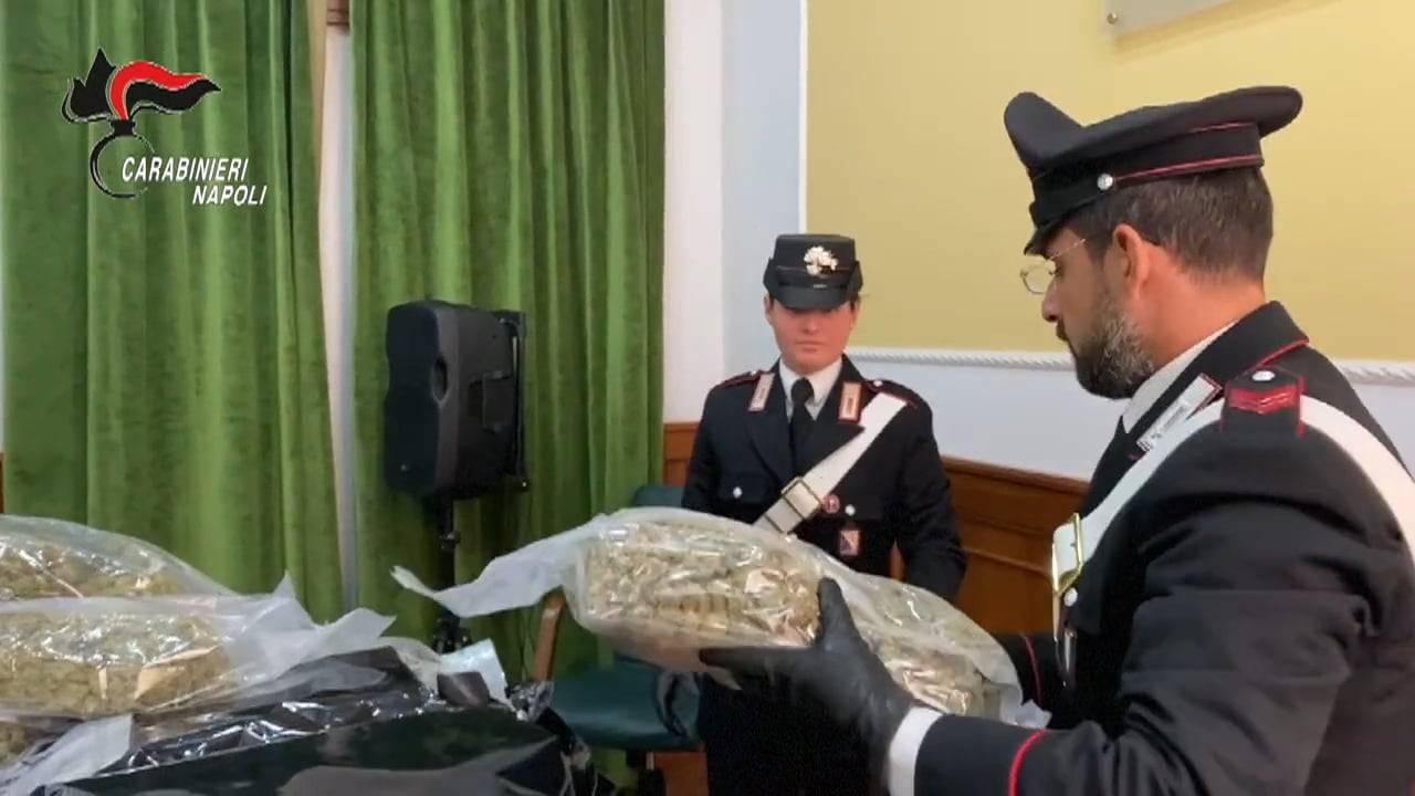 Napoli: sequestrati 48 chili di droga provenienti dalla Spagna – VIDEO