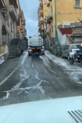 sanificazione strade torre del greco