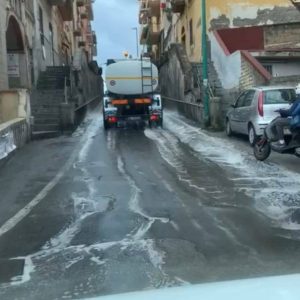 sanificazione strade torre del greco