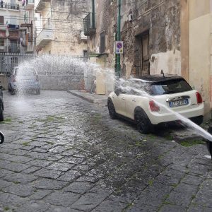 sanificazione strade torre del greco
