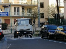 sanificazione strade torre del greco
