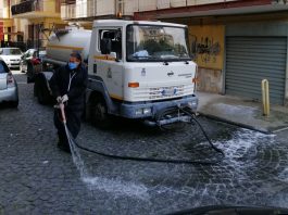 sanificazione strade torre del greco
