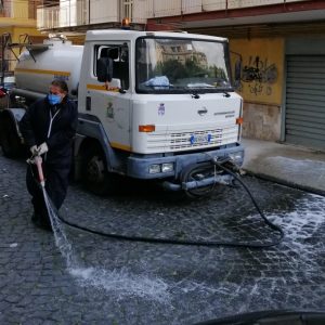 sanificazione strade torre del greco