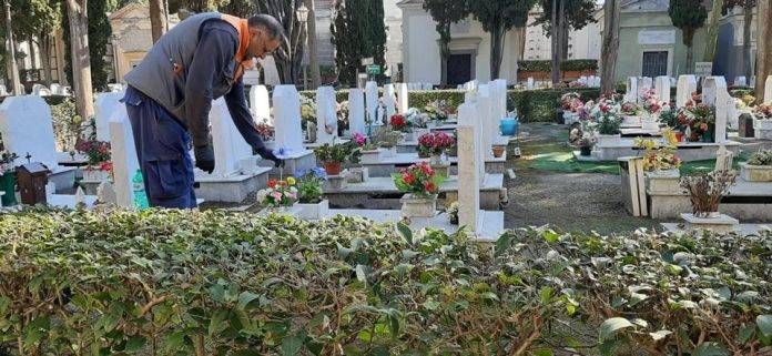 foto cimitero fiori san giorgio