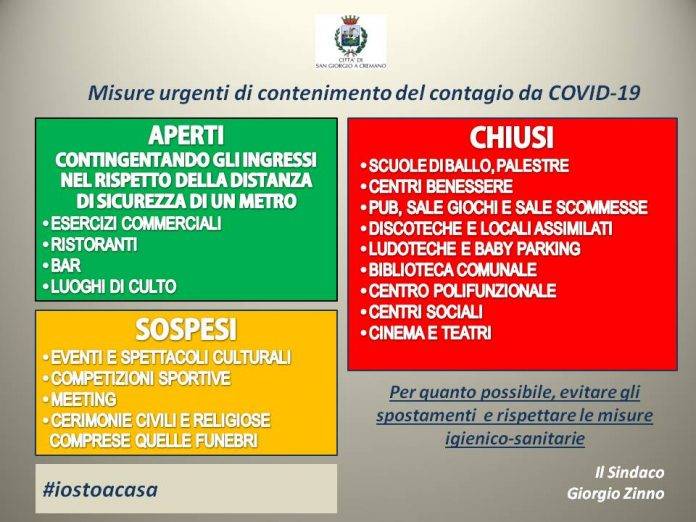 new manifesto coronavirus san giorgio 2