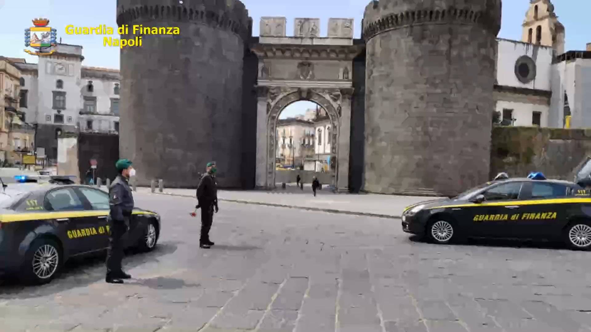 Covid-19, nel napoletano: controlli della guardia di finanza nel periodo pasquale – VIDEO
