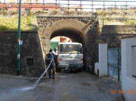 sanificazione strade torre del greco