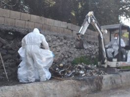 bonifica monti di resina