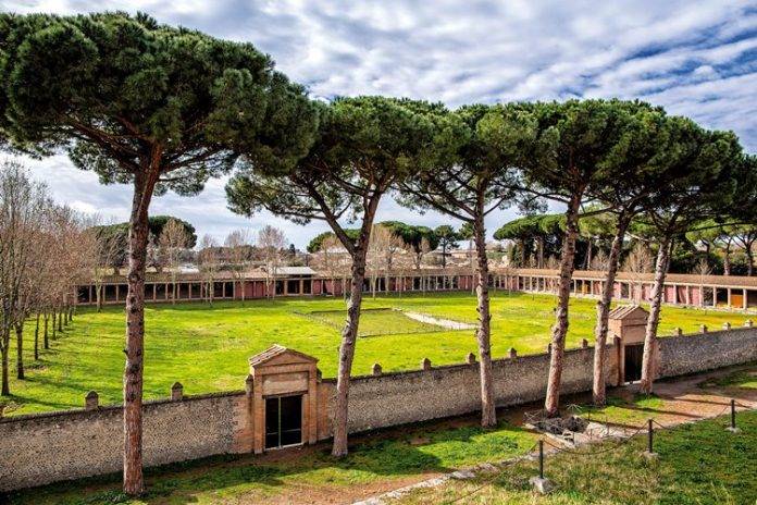 palestra grande scavi di pompei