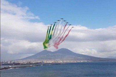 frecce tricolori napoli