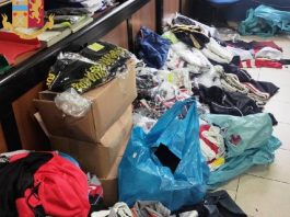 vestiti contraffatti