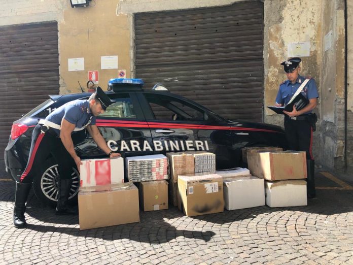 carabinieri sigarette contrabbando