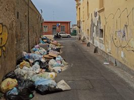 rifiuti villa del cardinale