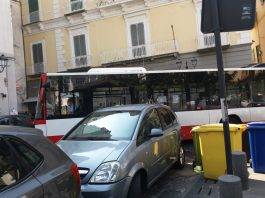 autobus bloccato