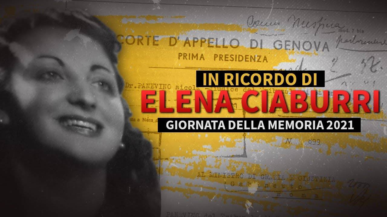 “Mia madre un esempio di resistenza”: il ricordo di Elena Ciaburri