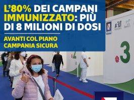 superate le 8 milioni di dosi campania