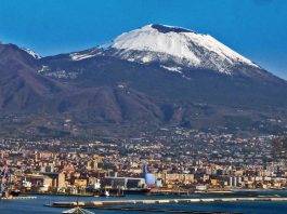 vesuvio innevato