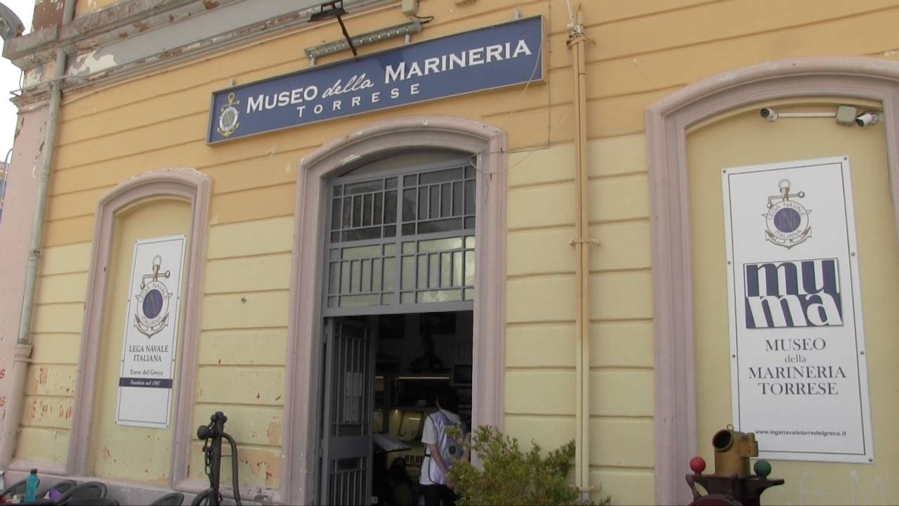Viaggio di TVCITY al Museo della Marineria torrese – LE IMMAGINI