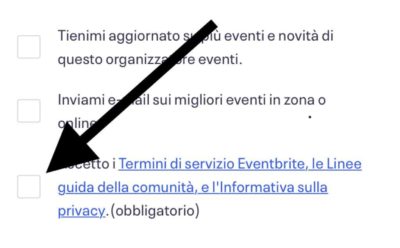 tutorial eventi