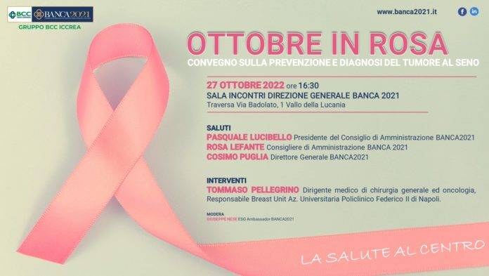 ottobre in rosa prevenzione tumore al seno
