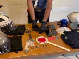 carabinieri rapina inseguimento