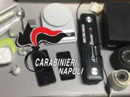 carabinieri pusher 50 grammi di cocaina