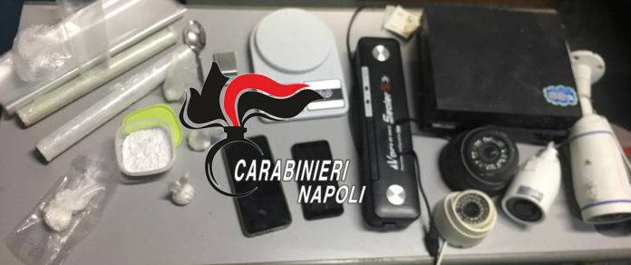 carabinieri pusher 50 grammi di cocaina