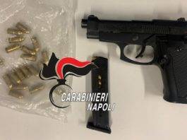 pistola a salve carabinieri