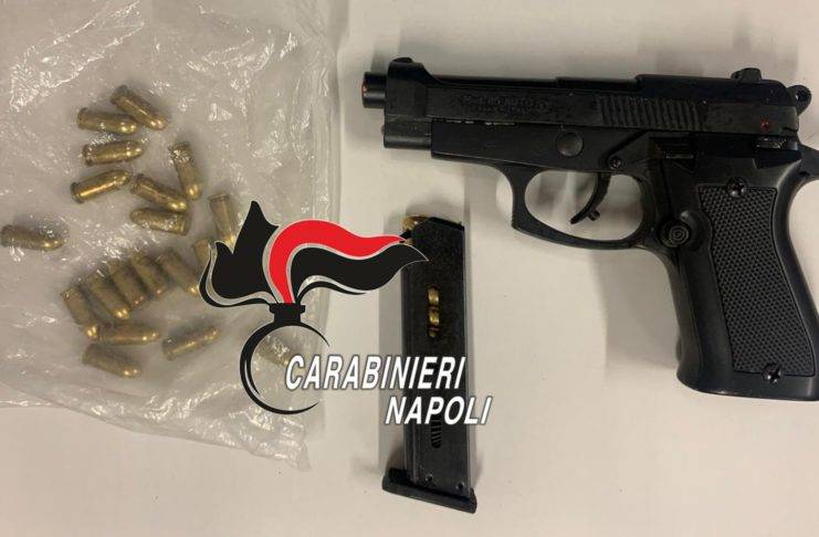 pistola a salve carabinieri
