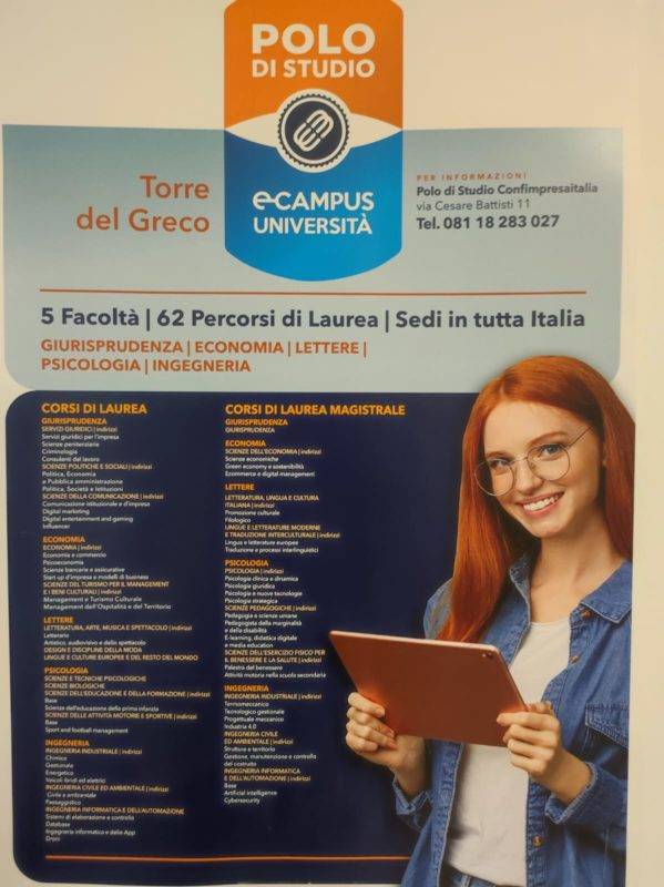 università e-campus torre del greco