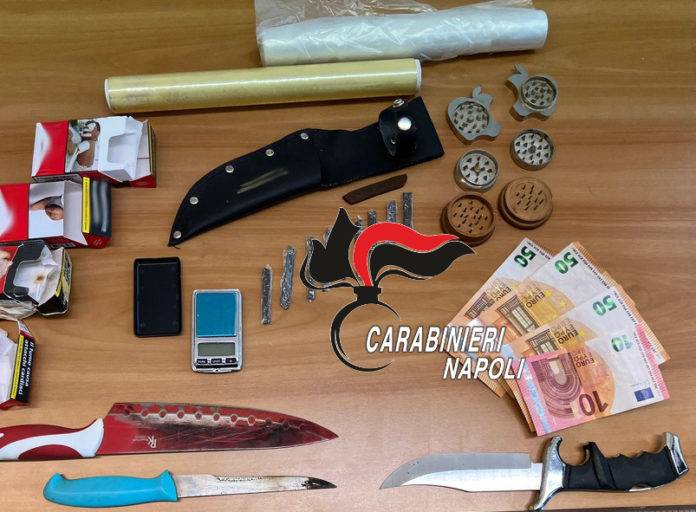 afragola droga arresti domiciliari