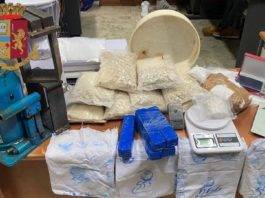 11 chili di droga albanese