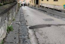 strade dissestate a torre del greco