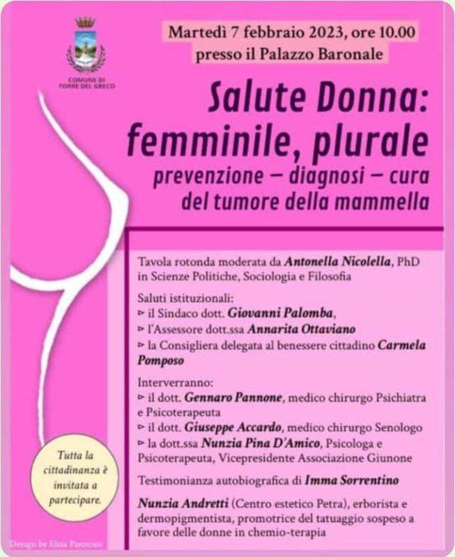 Salute Donna: femminile, plurale.

Prevenzione, diagnosi, cura del tumore della mammella.