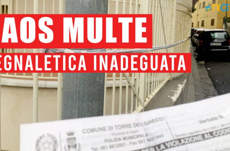 caos multe torre del greco