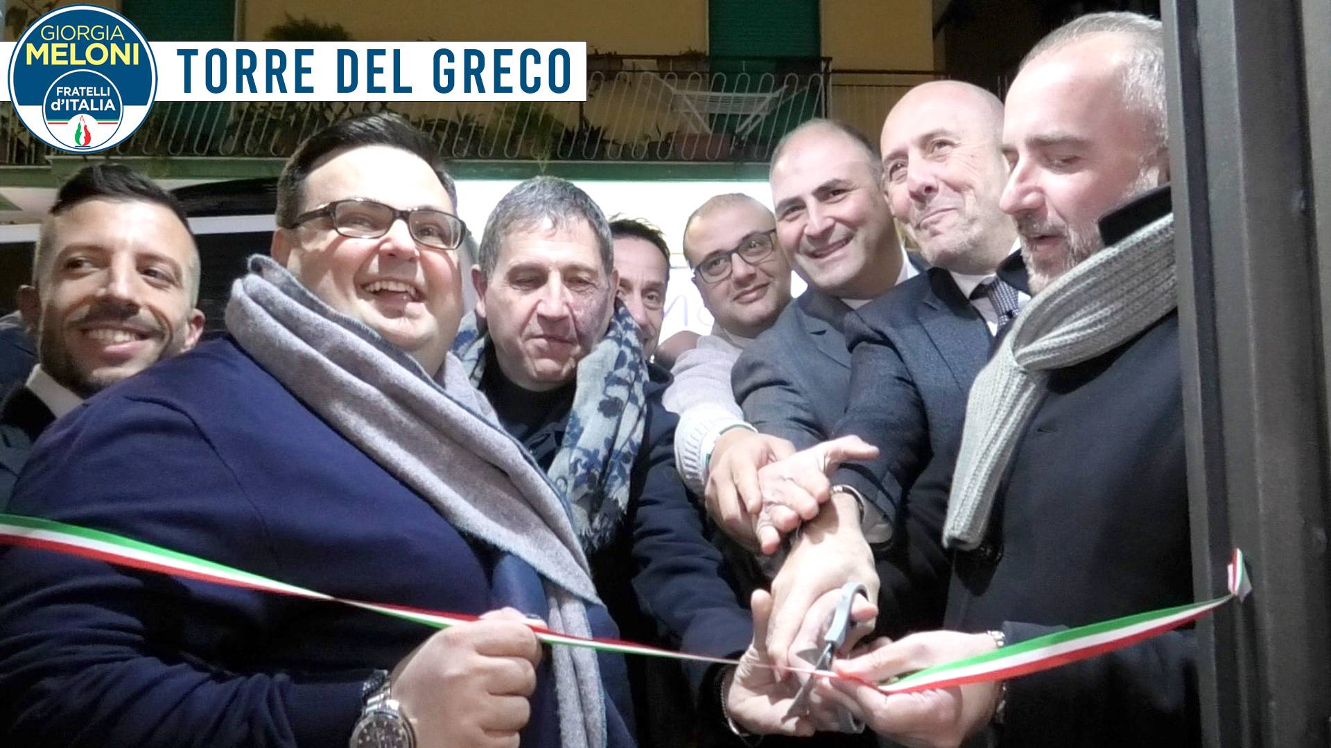 Fratelli d'Italia, l'inaugurazione della sede. Le sfide verso le