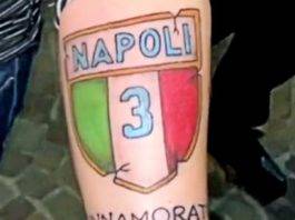 napoli scudetto tatuaggio